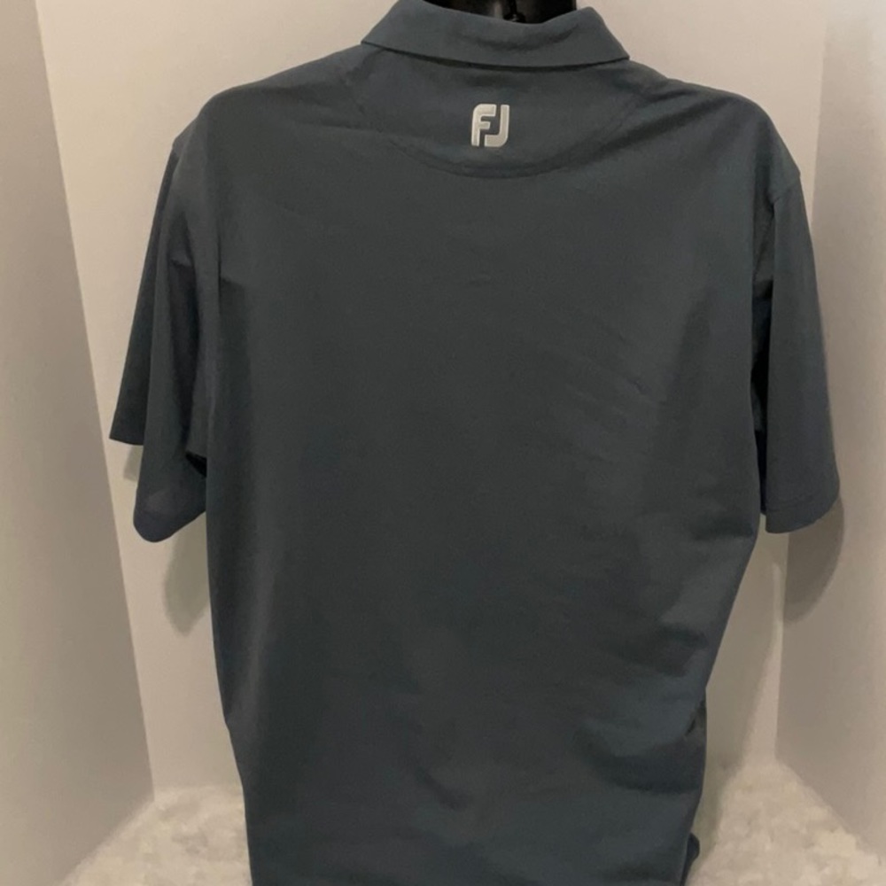 FootJoy Men’s Medium gray golf polo - Picture 4 of 9